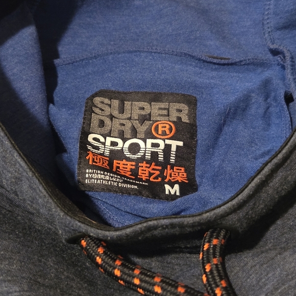 SUPERDRY Sport Grey Gym Tech Joggers - Picture 5 of 5